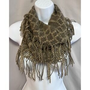 Britts Knits Infinity Gray Beige‎  Scarf Women's
